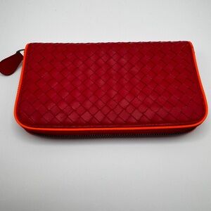 Bottega Veneta Intrecciato Nappa Woven Wallet